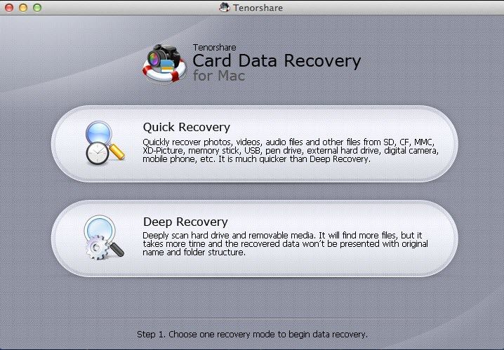 sd memory card video recovery for mac